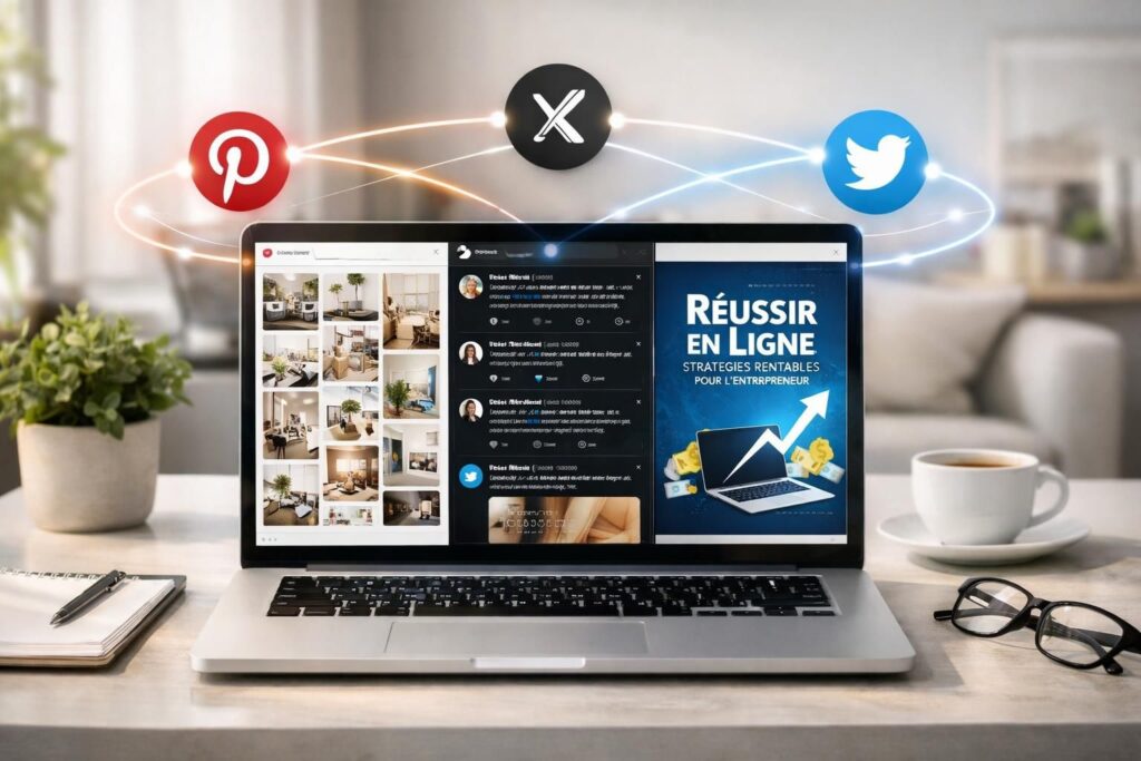 découvrez comment connecter pinterest, x et un ebook pour créer un système rentable et optimiser vos revenus en ligne grâce à une stratégie efficace.