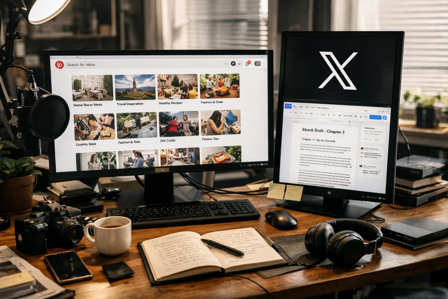 découvrez comment connecter efficacement pinterest, x et votre ebook pour créer un système rentable et booster vos revenus grâce à des stratégies optimisées.