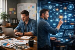 découvrez comment évoluer du content marketing traditionnel vers un système de content system intégré pour optimiser votre stratégie de contenu et maximiser l'impact de vos campagnes.